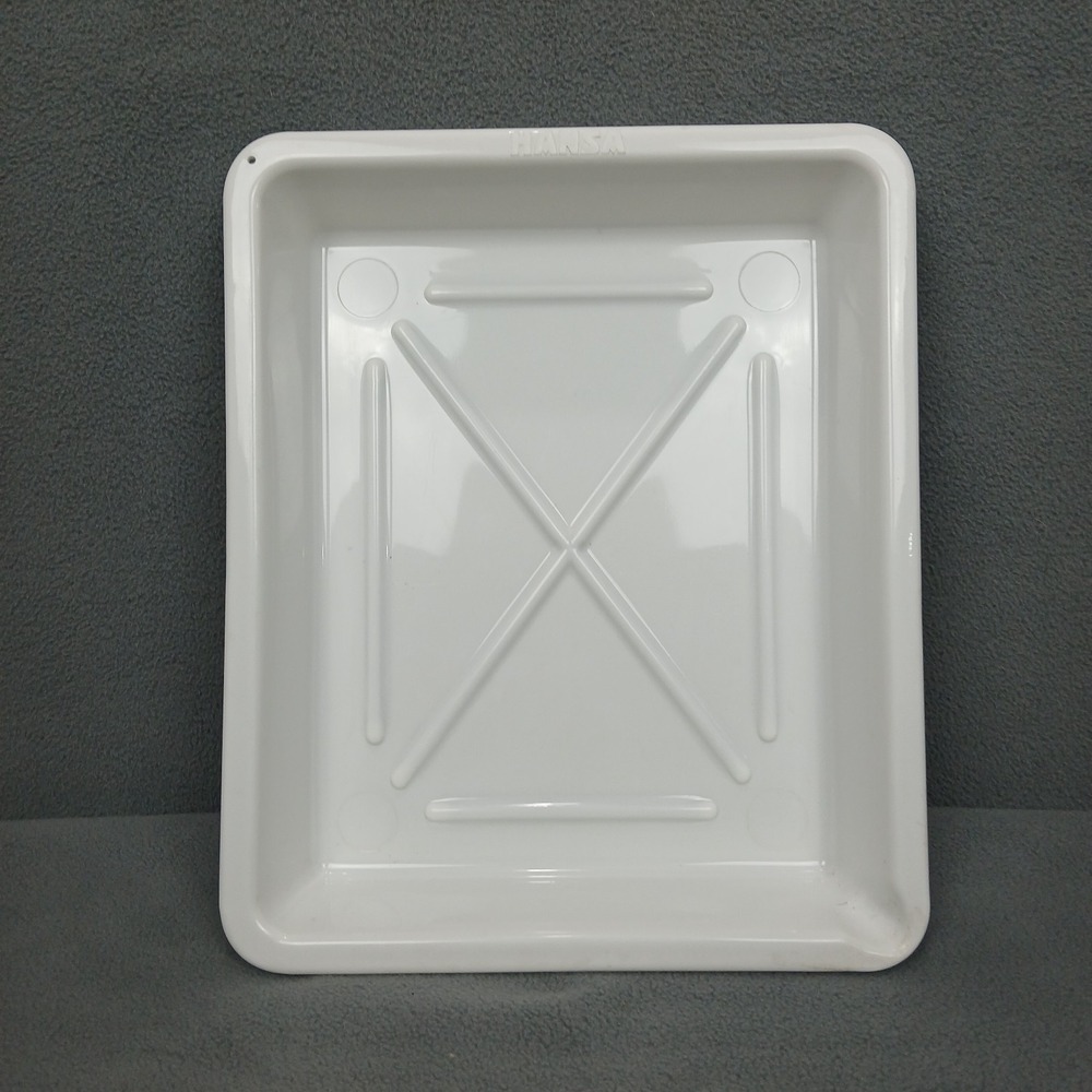 Vintage‎ Hansa Darkroom Photo Developing Rectangular Tray White Plastic